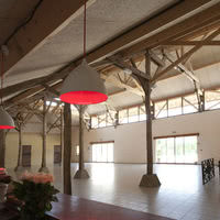 Intérieur de la grange
