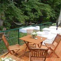 Terrasse tente cocktail