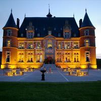Château éclairé