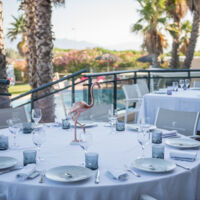 TERRASSE EXTERIEURE DU RESTAURANT L'HORIZON