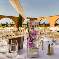 Repas sur la terrasse