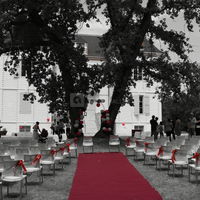 Mariage civil dans le parc