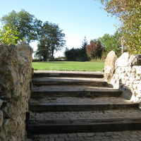 Ferme de la haute maison : l'entrée de la salle