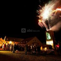 Feu d'artifice mariage