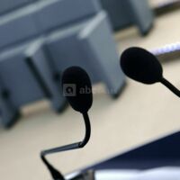 Micros pupitre auditorium