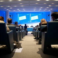 Salle en double projection
