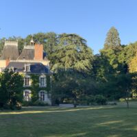 Parc du Château au coucher du soleil