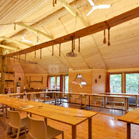 Salle dans les arbres