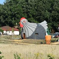 Lapin et poule