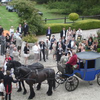 Arrivée des mariés