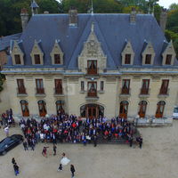 Photo de groupe par drone