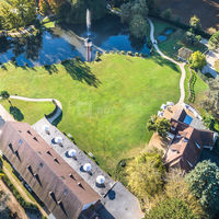 Le Domaine des Fontenelles vue du ciel