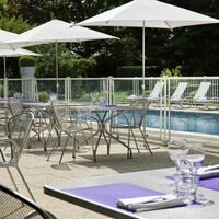 Terrasse de l'hôtel