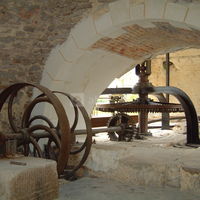 Roue visible de la salle