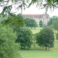 Vue parc et ermitage