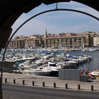 Vue du Vieux-Port de la salle
