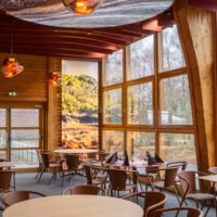 Espace privatif dans la salle de restauration