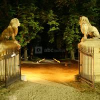Les lions du Château d'Alphéran