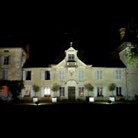 Face Château du Guérinet de nuit