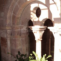 Cloître xiième siècle - abbaye notre-dame
