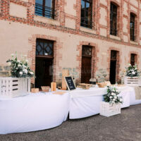 Extérieur cocktail mariage