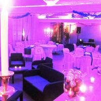 Compo bougies mauve