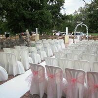 Mariage rangées terrasse