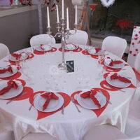 Table rouge
