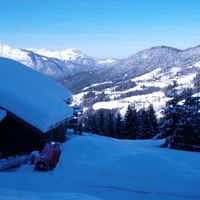 Vue sur manigod valley