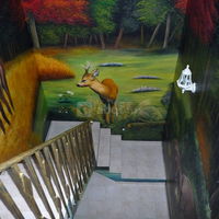 La cage d'escalier