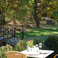 Terrasse extérieure vue sur jardin