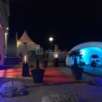 Accueil extérieur soirée de gala