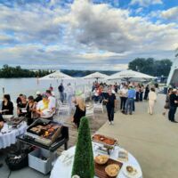 Buffet terrasse barbecue