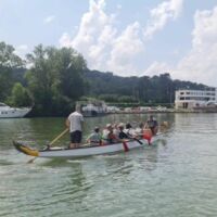 Course de dragon boat sur la Saône Team building
