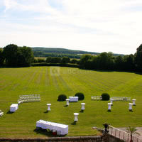 Château - parterre de réception
