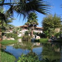 Plan d'eau du méditerranée argelès