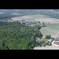 Photo aérienne du domaine du plessis de jalesnes