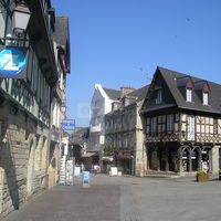 Vue de la ville de pontivy