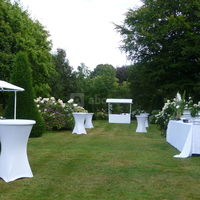 Château de Carneville - parc - vin d'honneur