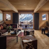 Salon d'un chalet