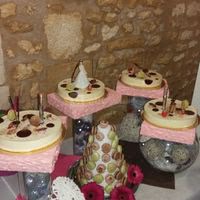 Présentation de desserts
