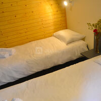 Chambre 2 lits simples Chalet