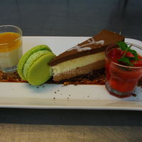 Assiette gourmande de desserts