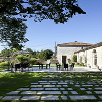 Terrasse de la salle de réception