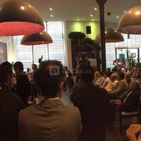 Lors d'une conference de presse