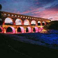 Mise en lumière du monument les soirs d'été