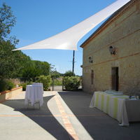 Terrasse de la salle