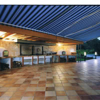 Terrasse barbecue