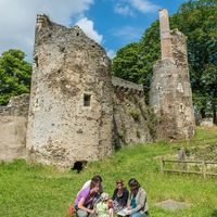 Ruines du château de Joachim du Bellay