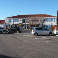 Le parking privatif du relais